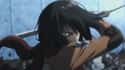 Mikasa Ackerman on Random Most Powerful Female Anime Characters