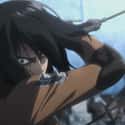 Mikasa Ackerman on Random Most Powerful Female Anime Characters