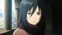 Mikasa Ackerman on Random Best Anime Characters With Brown Hai