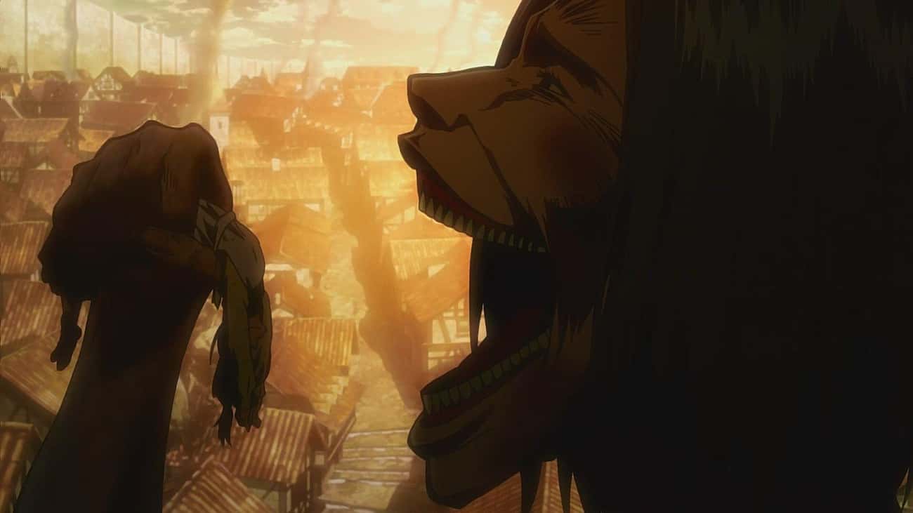 Carla Jaeger Is Devoured By A Titan In 'Attack on Titan'