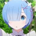 Rem on Random Best Female Anime Characters With Short Hai