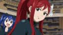 Erza Scarlet on Random Beloved Anime Characters