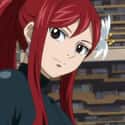 Erza Scarlet on Random Beloved Anime Characters