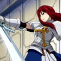 Erza Scarlet on Random Best Anime Characters With Red Hai