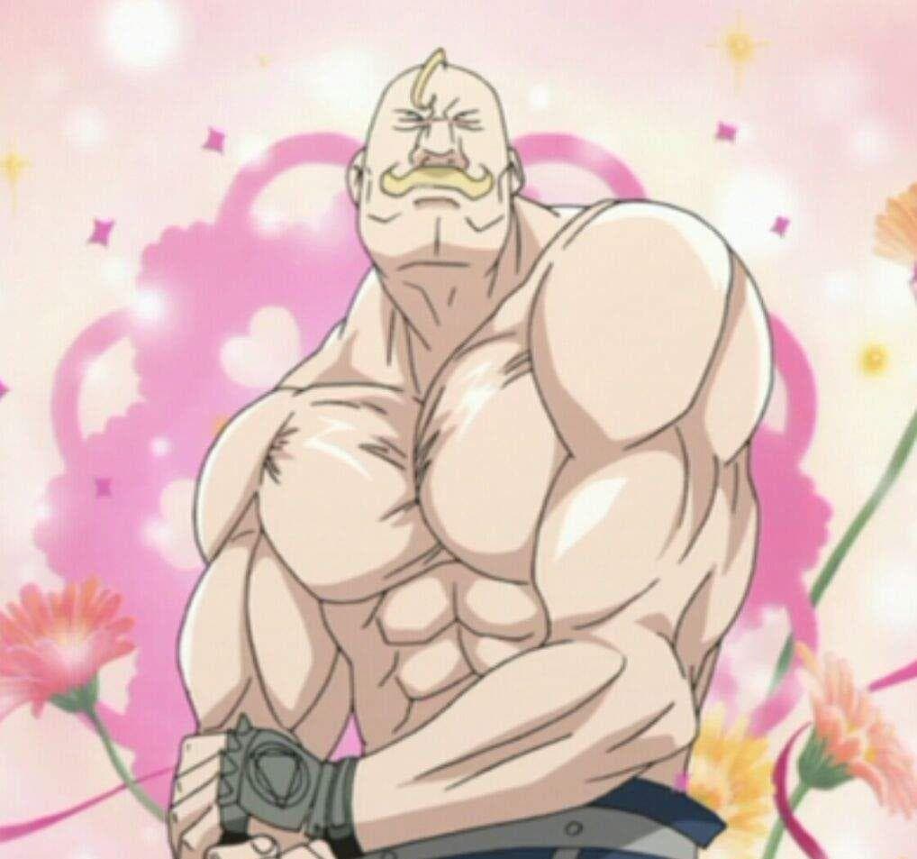 Anime boy who is Gorgeous, buff, tall and muscular b