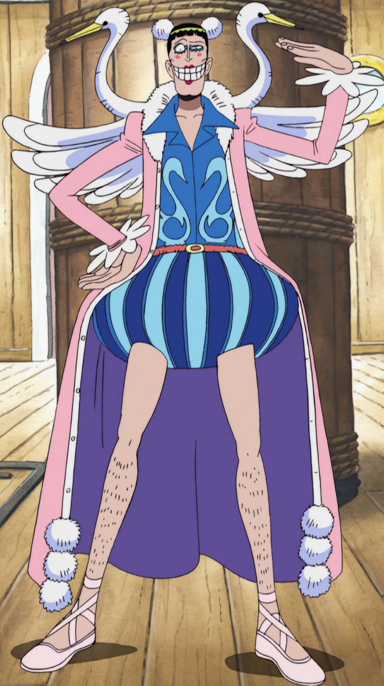 Bentham Of &#39;One Piece&#39; Seems To Be Wearing A Diaper