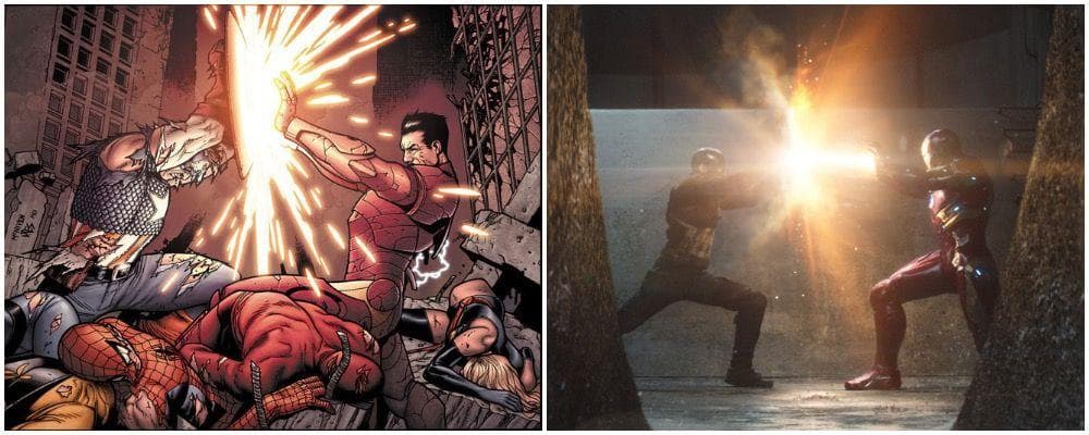 Marvel Movies That Perfectly Recreated Panels From The Comics