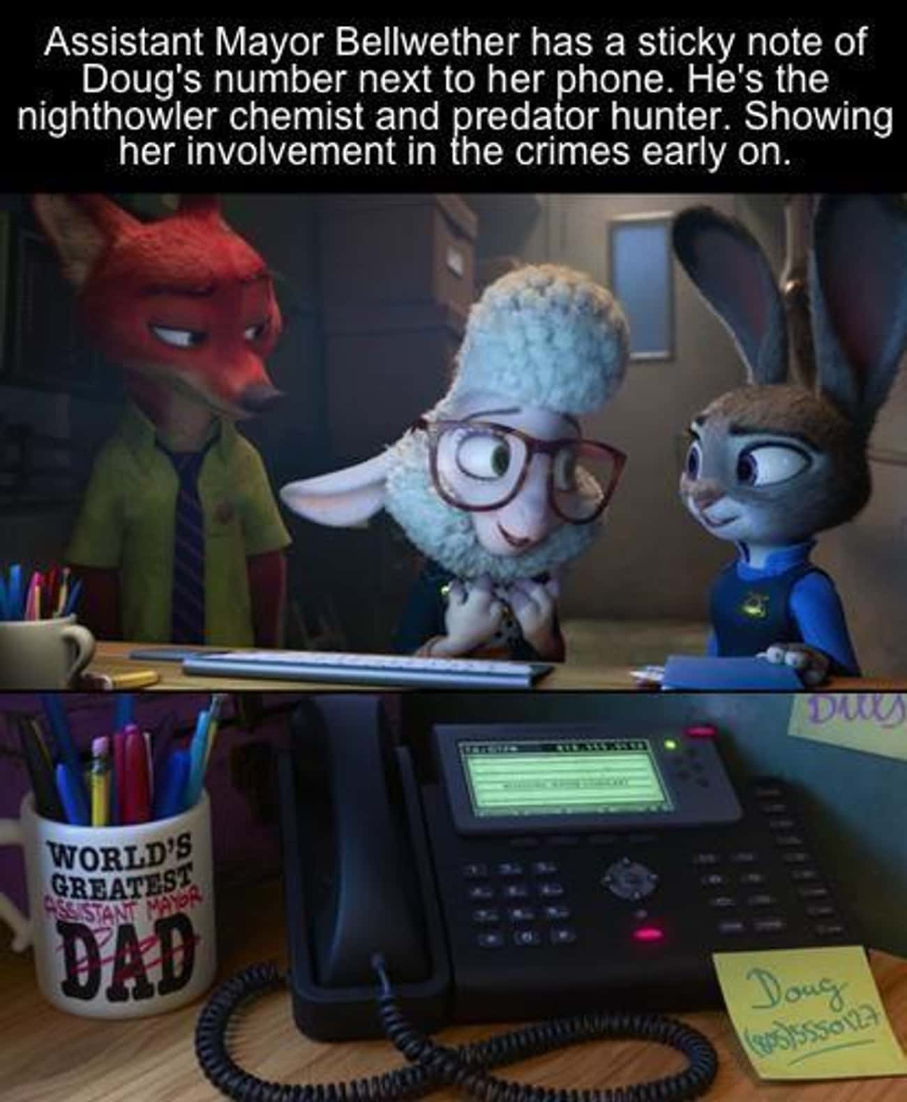 Early Clue Points To Bellwether In 'Zootopia'