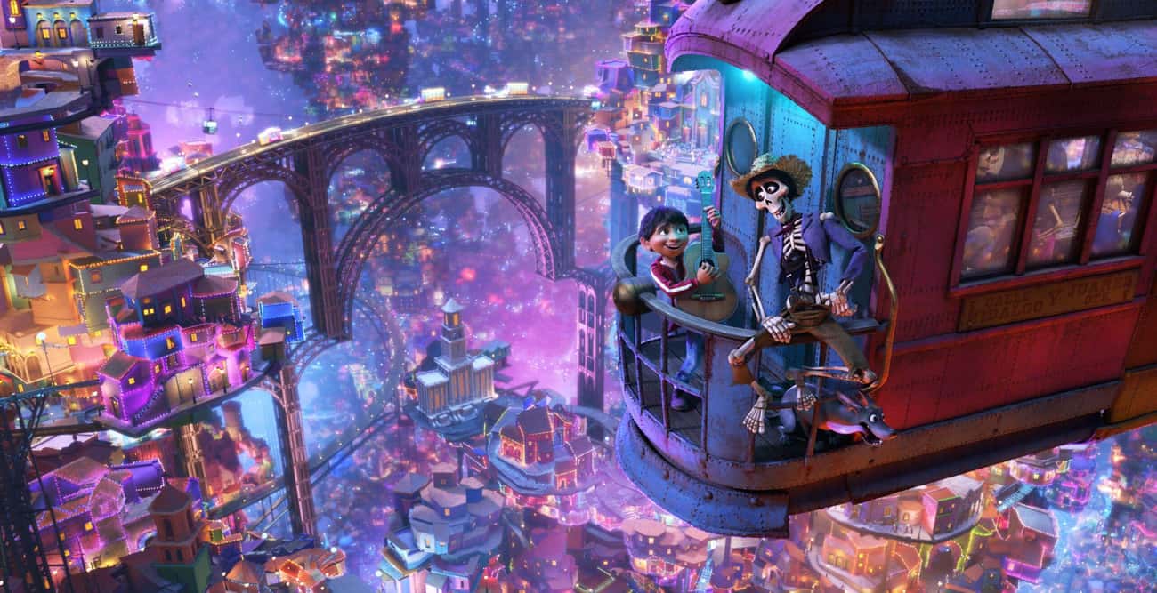 The Land Of The Dead In 'Coco' Is Designed To Look Like The Eras Of Mexican History Layered On Top Of One Another