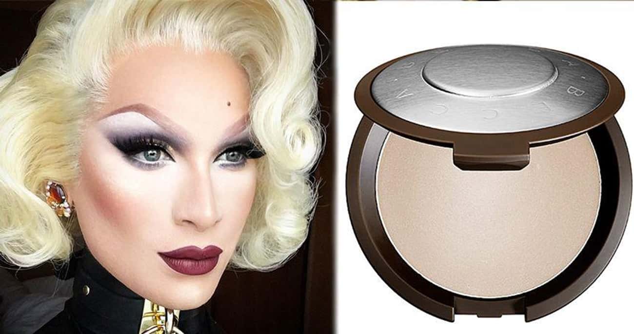 Miss Fame Wears Becca Shimmering Skin Perfector In Pearl