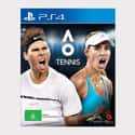 AO Tennis on Random Most Popular Sports Video Games Right Now