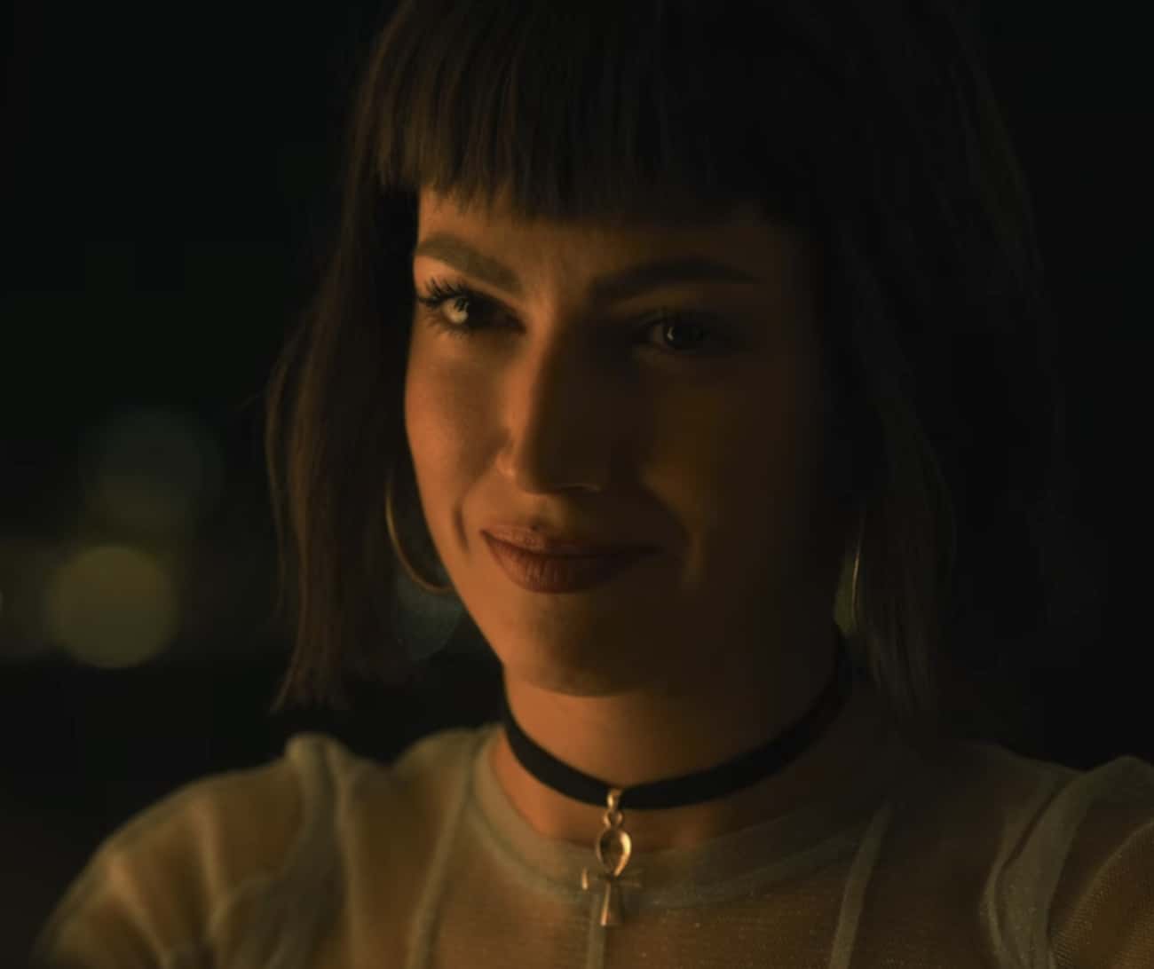 'Money Heist': Tokyo Is Wearing An Ankh Necklace While Talking About Living Multiple Lives