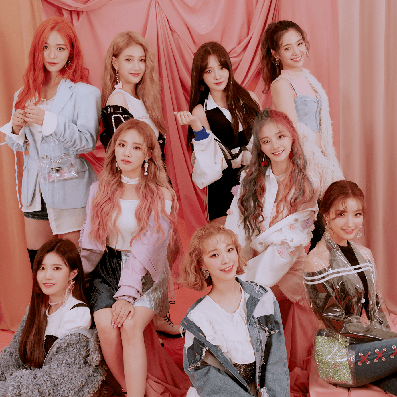 fromis_9 is listed (or ranked) 49 on the list The Most Popular Kpop Groups Of 2019, Ranked