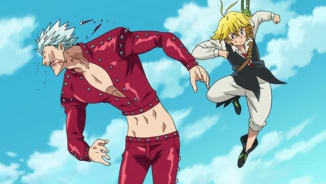 Meliodas is listed (or ranked) 12 on the list The 20 Most Satisfying Anime Punches of All Time