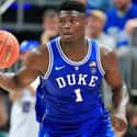 Zion Williamson on Random Greatest Duke Basketball Players