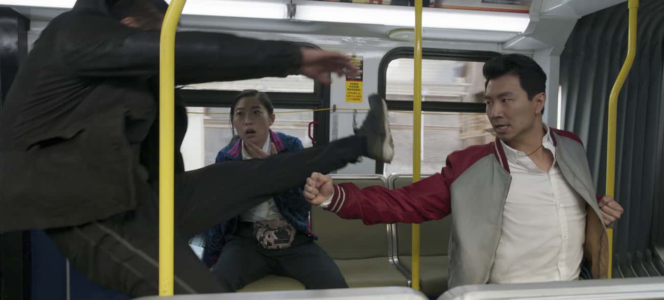 The Bus Brawl In ‘Shang-Chi and the Legend of the Ten Rings’