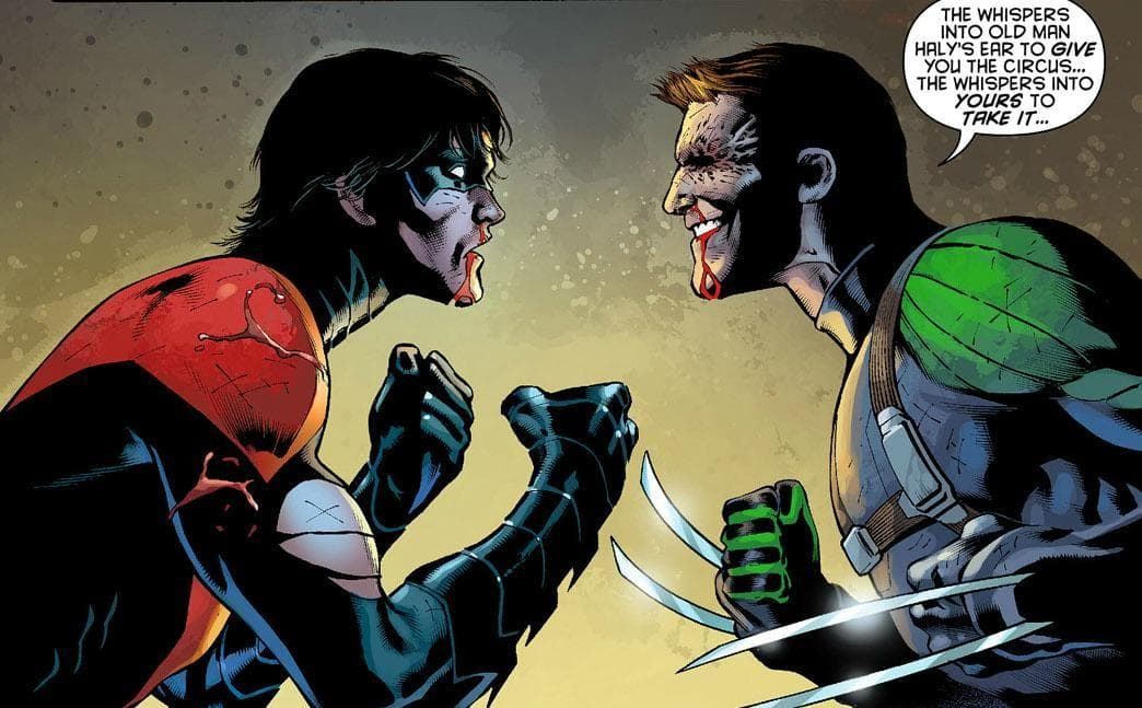 Dick Grayson’s Old Circus Friend Is Now A Saiko Killer