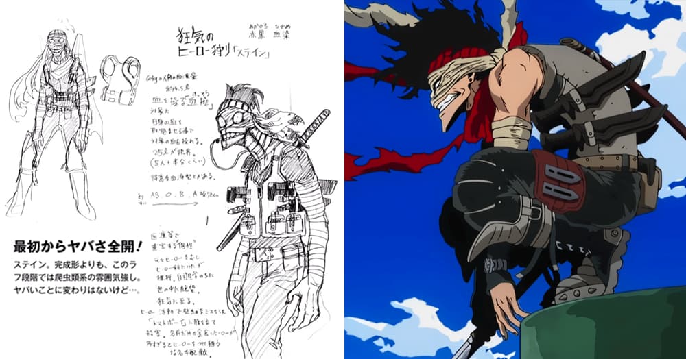 Early 'My Hero Academia' Character Designs That Look Totally Different