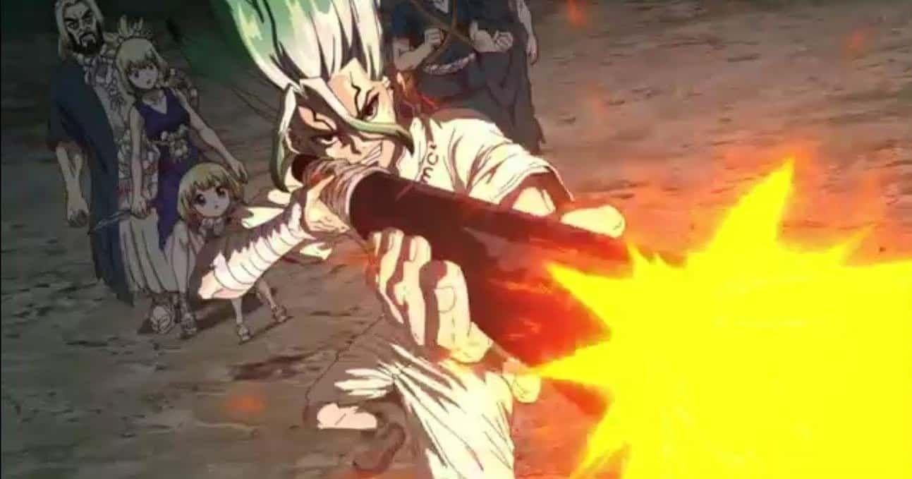 Dr. Stone: New World Episode 16 - Senku Uses Brain no Jutsu