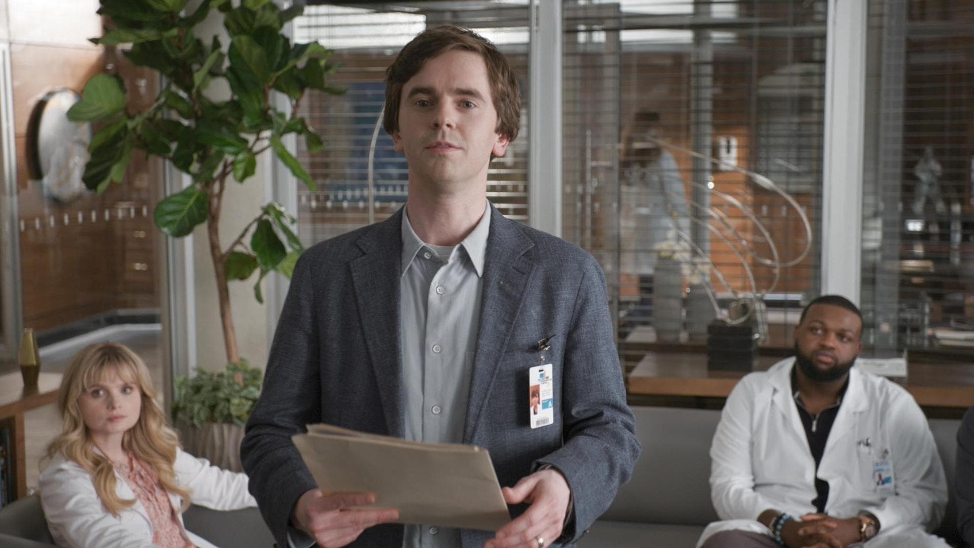 Ferris Wheel Scene With Glassman