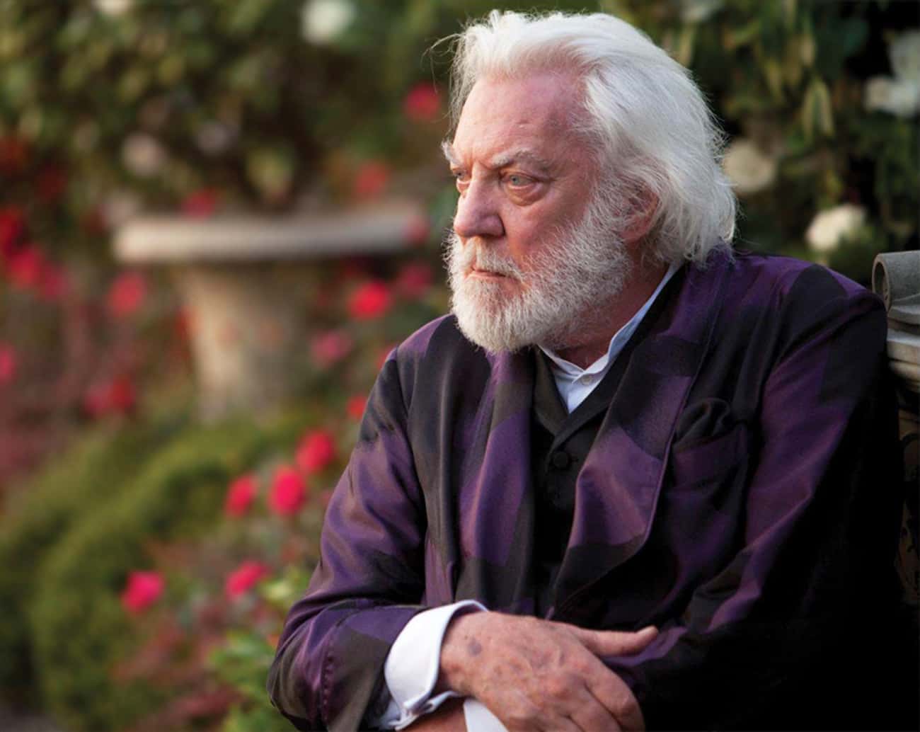 President Snow in the Movies: Scary Donald Sutherland
