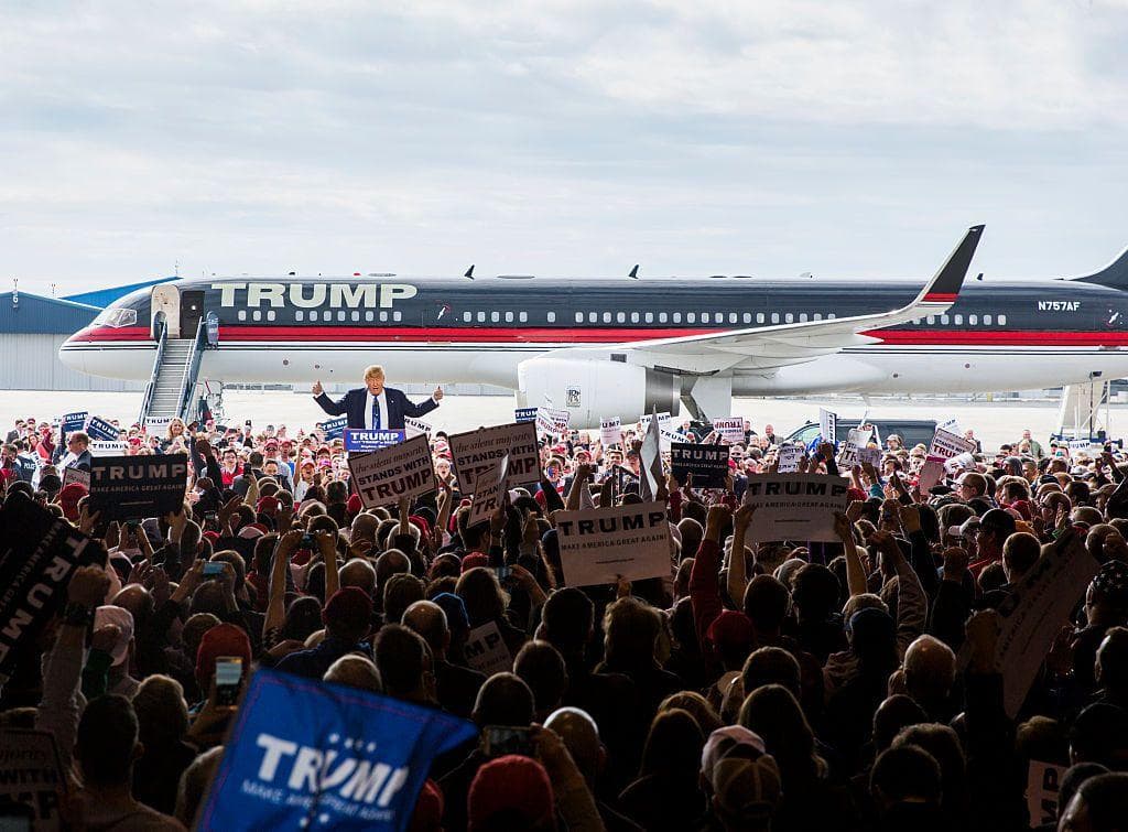 Donald Trump is listed (or ranked) 9 on the list Celebrities With Their Own Private Jets