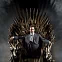 Don Draper on Random Famous People Sitting On The Iron Throne