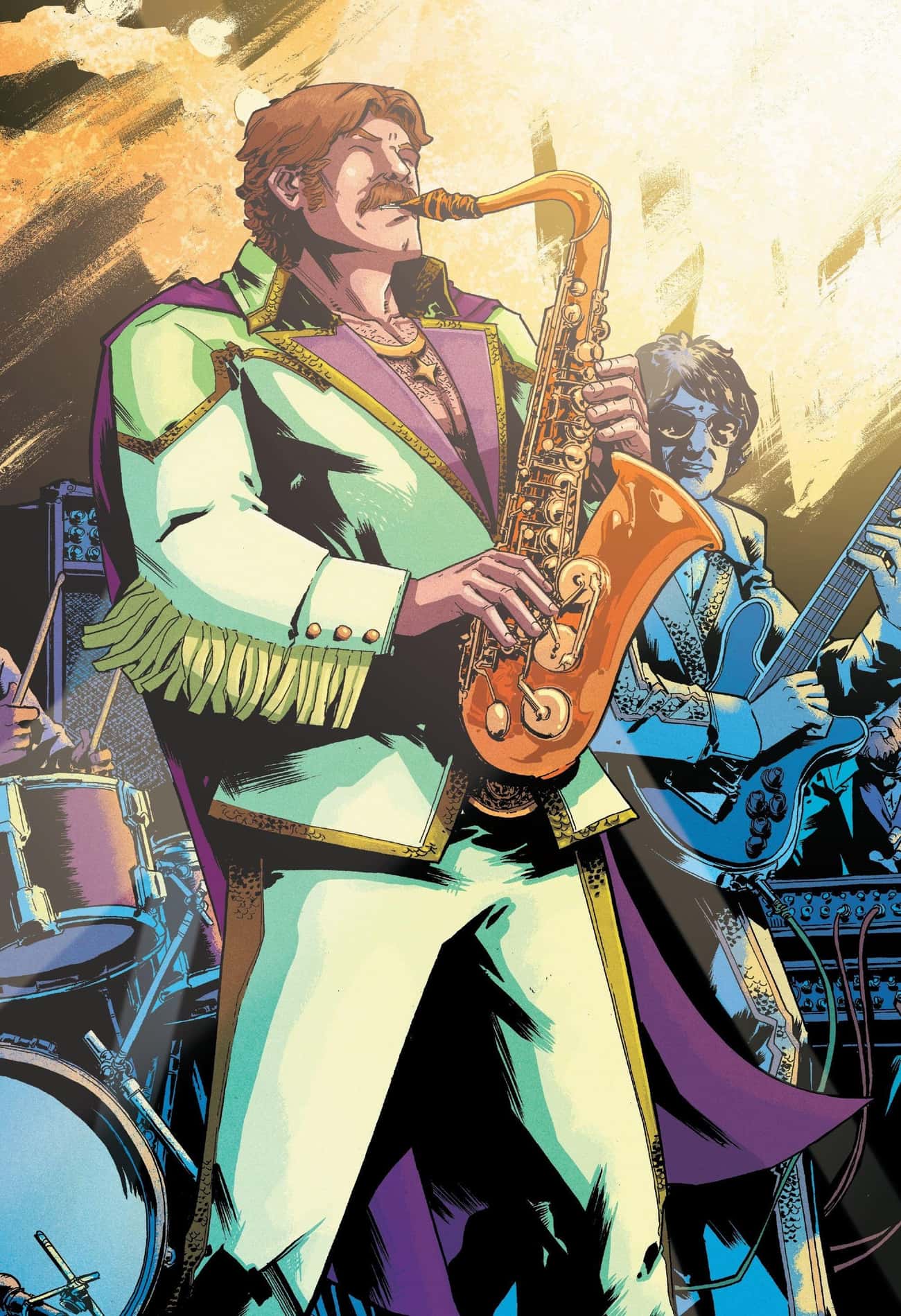Drax Was A Human Saxophone Player Empowered To Take Cosmic Revenge On Thanos