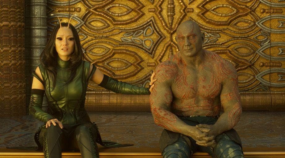 Drax opening up to Mantis MCU