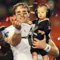 Drew Brees on Random Adorable Pictures of NFL Players Caught Being Dads