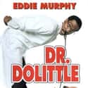 Eddie Murphy, Ellen DeGeneres, Chris Rock   Dr. Dolittle is a 1998 American family comedy film starring Eddie Murphy as a doctor who discovers that he has the ability to talk to animals.
