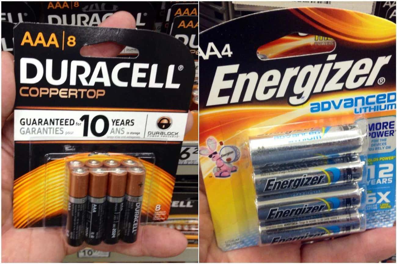 Duracell And Energizer Went Head-To-Head Over The Use Of Their Battery Bunny Mascots