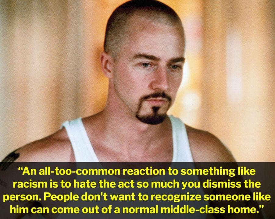 Edward Norton In 'American History X'