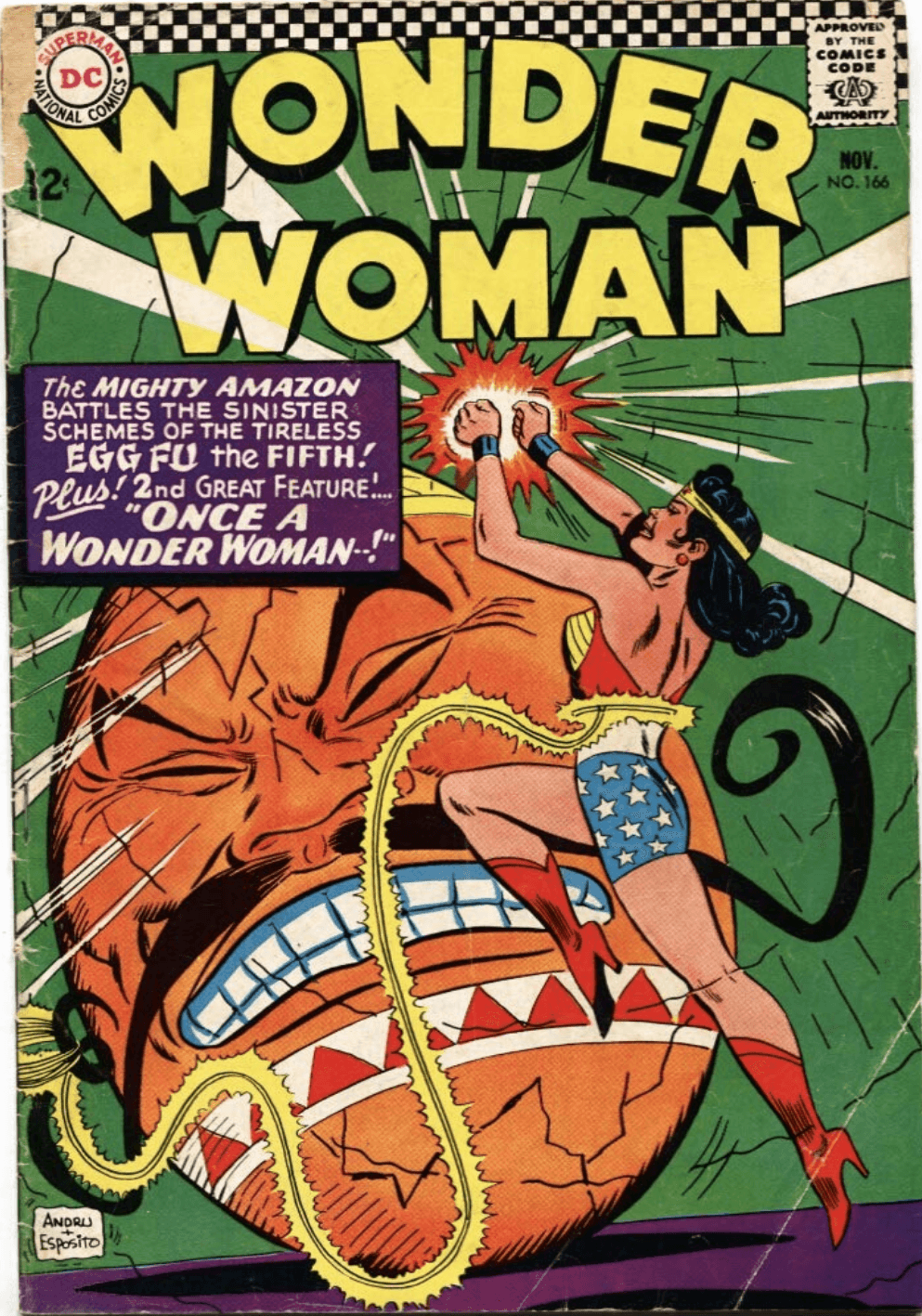 Egg Fu is listed (or ranked) 14 on the list The Most Racist Moments in Comics