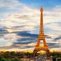Eiffel Tower on Random Most Beautiful Places in Europe