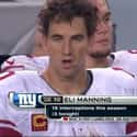 Eli Manning on Random Best Post-Interception Quarterback Faces