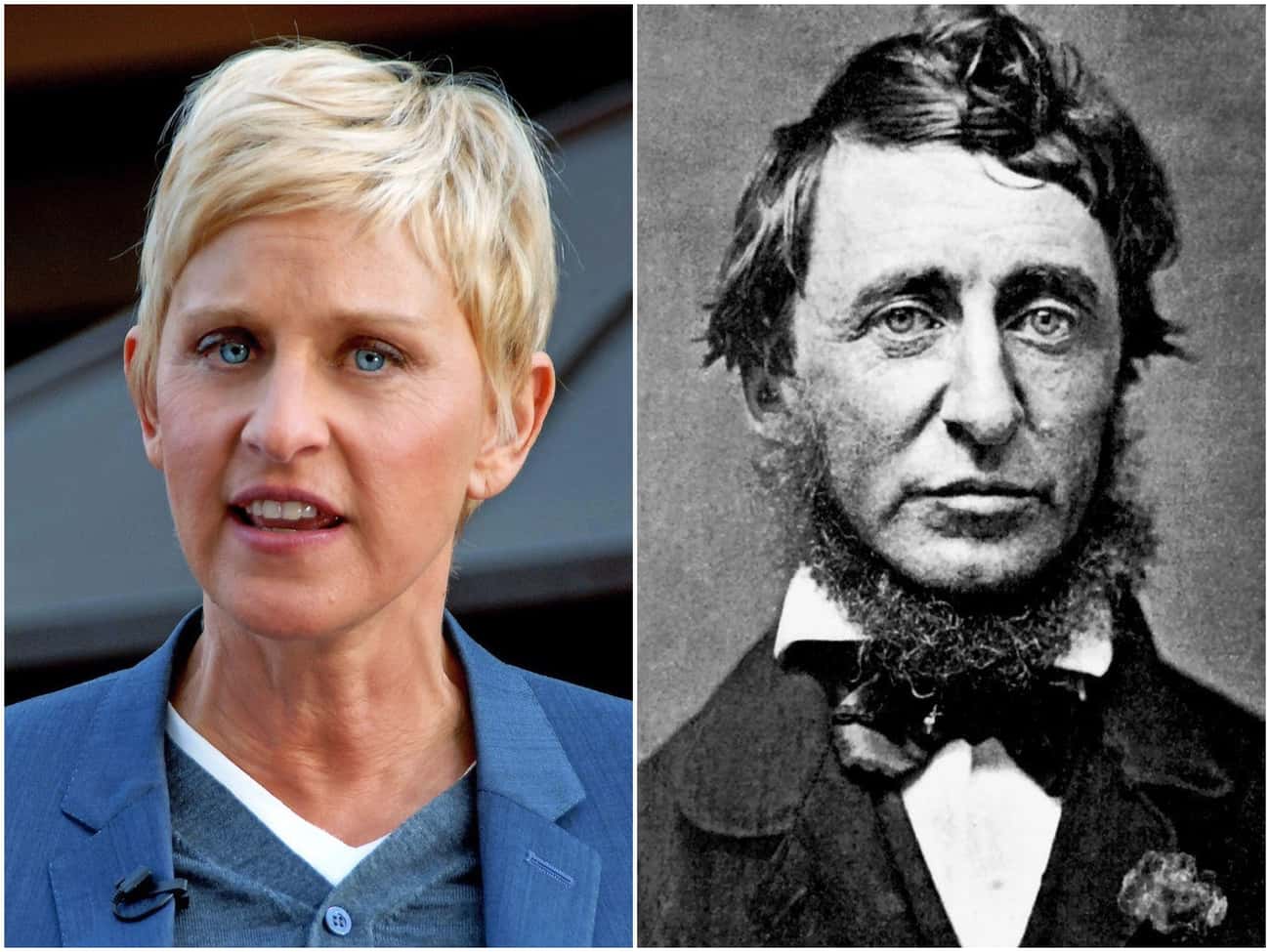 Ellen DeGeneres And Henry David Thoreau Must Share the Same Bloodline