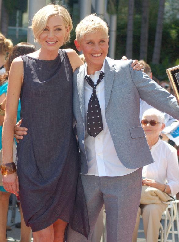 Portia De Rossi & Ellen DeGeneres
