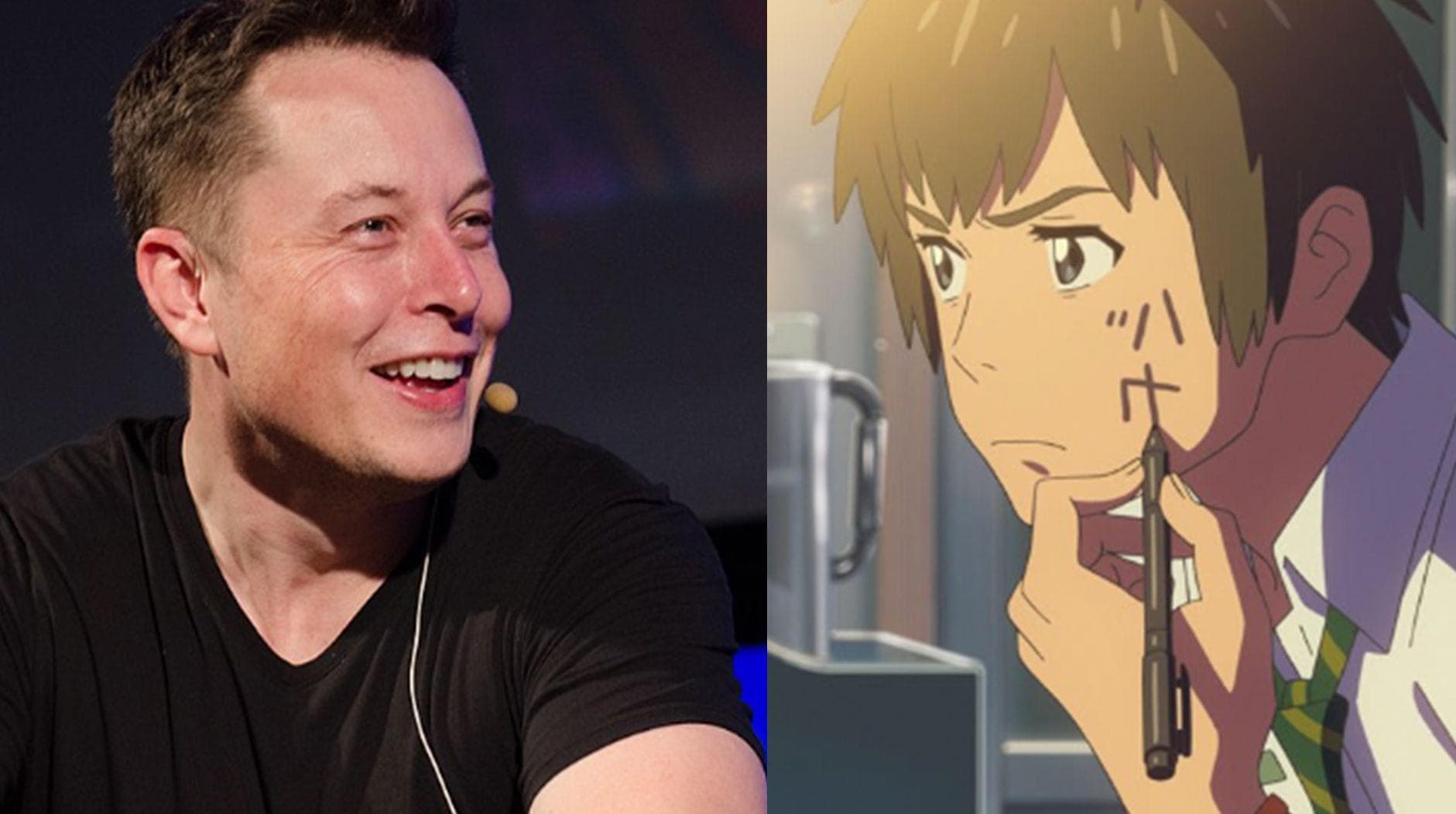 Elon Musk mentions his favorite anime shows and movies