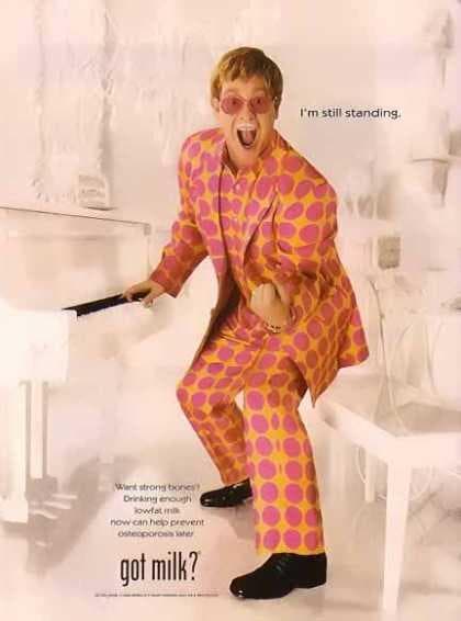 List of Celebrities in Got Milk Ads