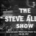 Peggy Lee, Steve Allen, Al Flosso   The Steve Allen Show was an American variety show hosted by Steve Allen from June 1956 to June 1960 on NBC, from September 1961 to December 1961 on ABC, and in first-run syndication from 1962 to...