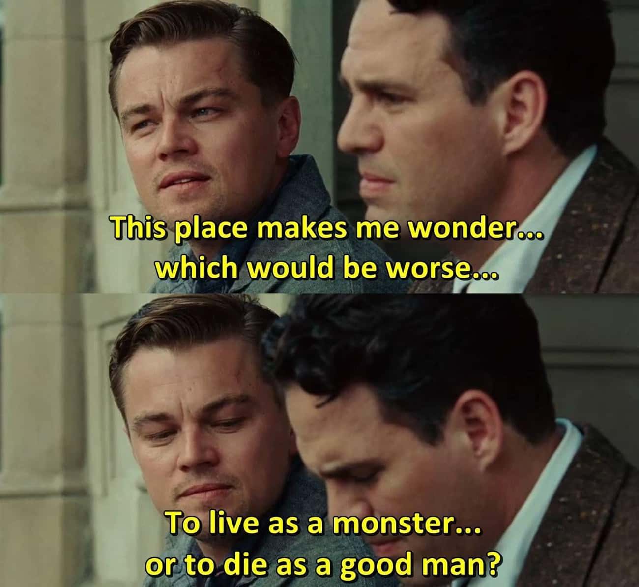 Teddy Comes To A Decision About His Reality In 'Shutter Island'