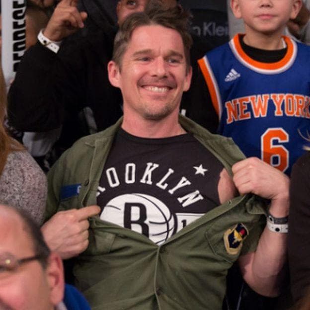 Celebrity Nets Fans Celebrities at Brooklyn Net Games