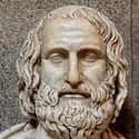 Dec. at 74 (479 BC-405 BC)   Euripides was a tragedian of classical Athens. He is one of the three whose plays have survived, with the other two being Aeschylus and Sophocles.
