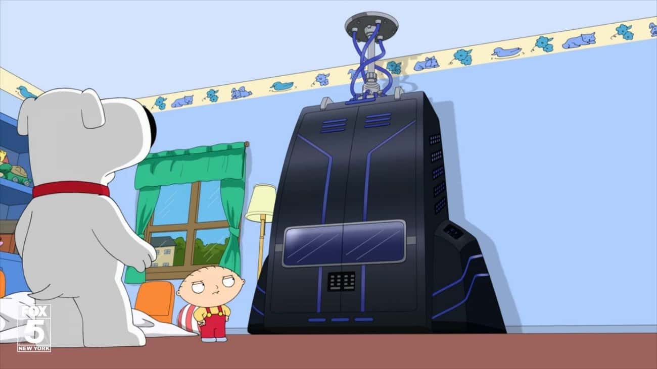 Stewey's Time Machine ('Family Guy')