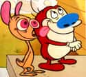 Ren and Stimpy on Random TV Characters Who Would Never Be Friends In Real Life