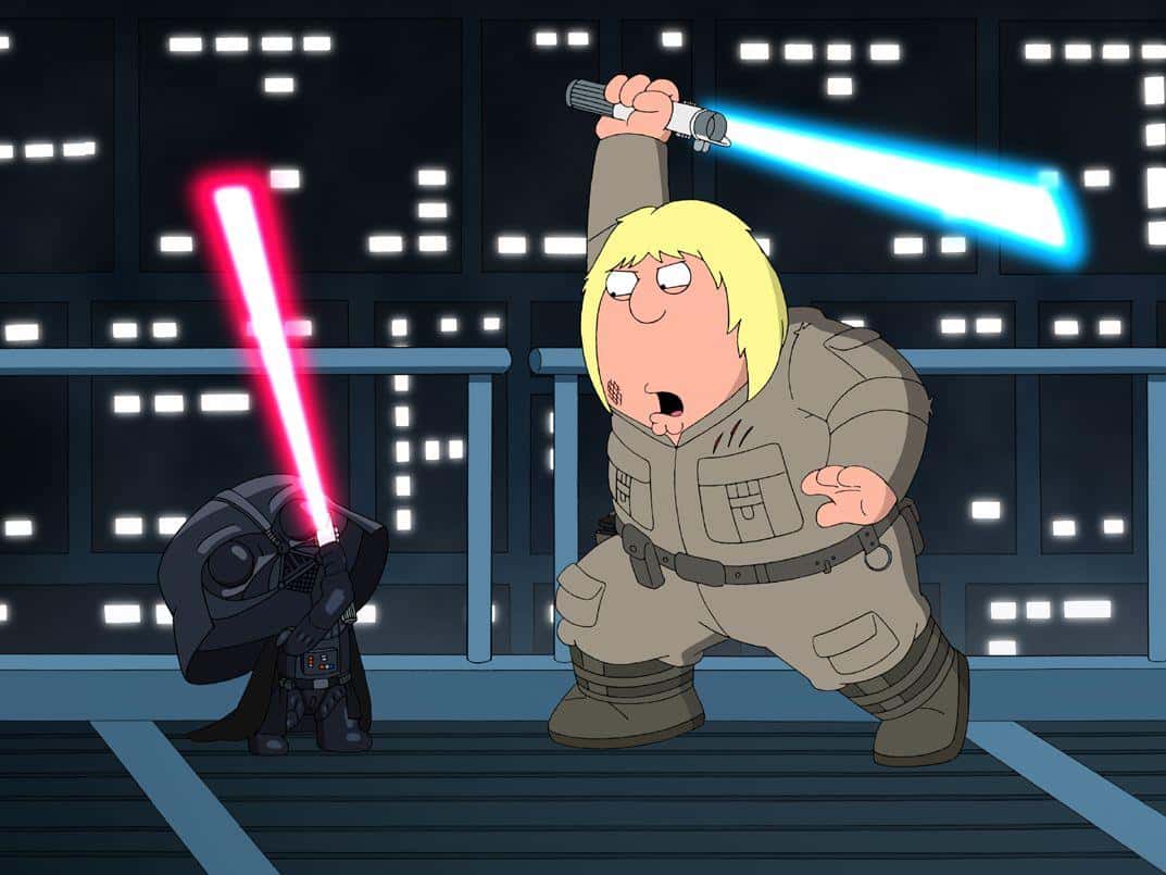 family guy star wars trilogy names