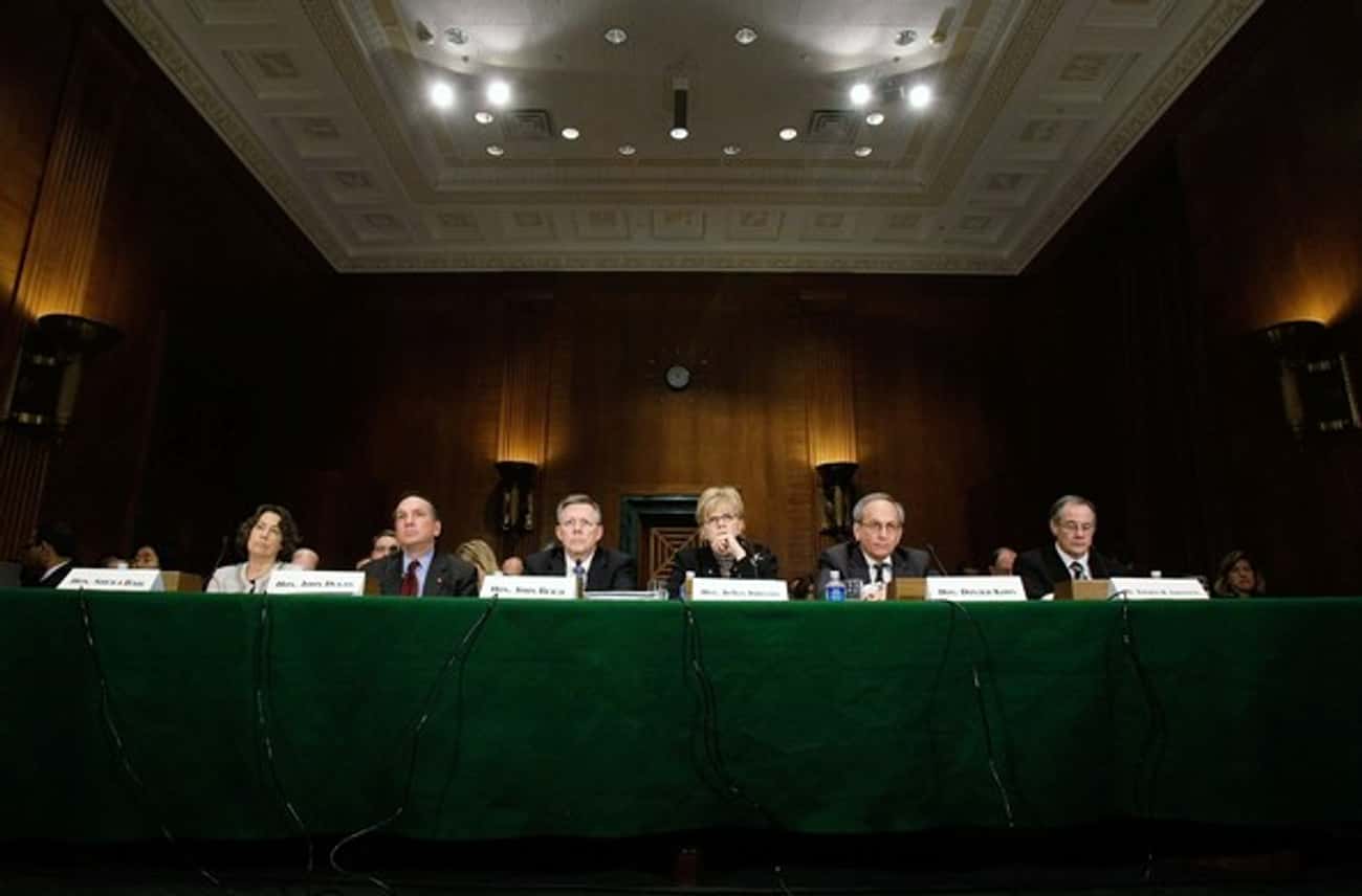 Unaware that he's not on this committee: u.s. Senate banking committee - which is my committee...
