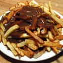 Fries served with Gravy on Random Best Southern Dishes