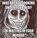 Horrifying Houseguest on Mirrors on Random Best of the Horrifying Houseguest Meme